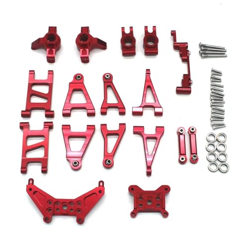 RC �J�[�p�[�c Compatible with MJX 14303 14301 14302 1/14 RC 4WD �����[�g�R���g���[���J�[ ���^���A�b�v�O���[�h�p�[�c ���₷�� 10�Z�b�g(Red)