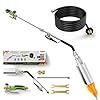 ETOOLAB Propane Torch Weed Burner - 1,800,000 BTU High Output Weed Torch with 10FT Hose and Self Igniter for Weeding,Flame Burner, Roof Asphalt, Melting Ice Snow,Road Paint Removing