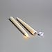 LampLust Taper Candles Battery Operated, 10 Inch, 4 Pack Flickering Flameless Candles, Ivory Wax, Timer & Batteries Included, Wedding or Home Decor
