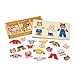 Melissa & Doug Wooden Bear Family Dress-Up Puzzle, 45...