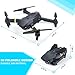 ORRENTE Mini RC Drone for Kids 2.4Ghz 4 Channels Quadcopter Drone Toy for Boys/Beginners, Headless Mode 3D Flips RTF with 2 Modular Battery and 4 Guards