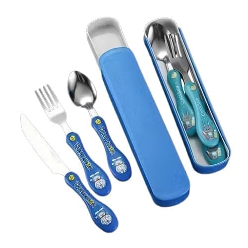 Stainless Steel Spoon Pack | Smooth Edge Safe Feeding Spoons for Boys & Girls (Pack of 3)-image-25