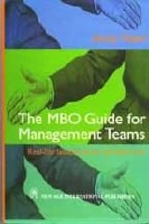 The MBO Guide for Management Teams book cover