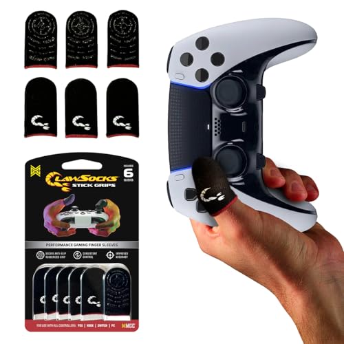 MGC ClawSocks Stick Grips, Pack of 6, Performance Carbon Fiber