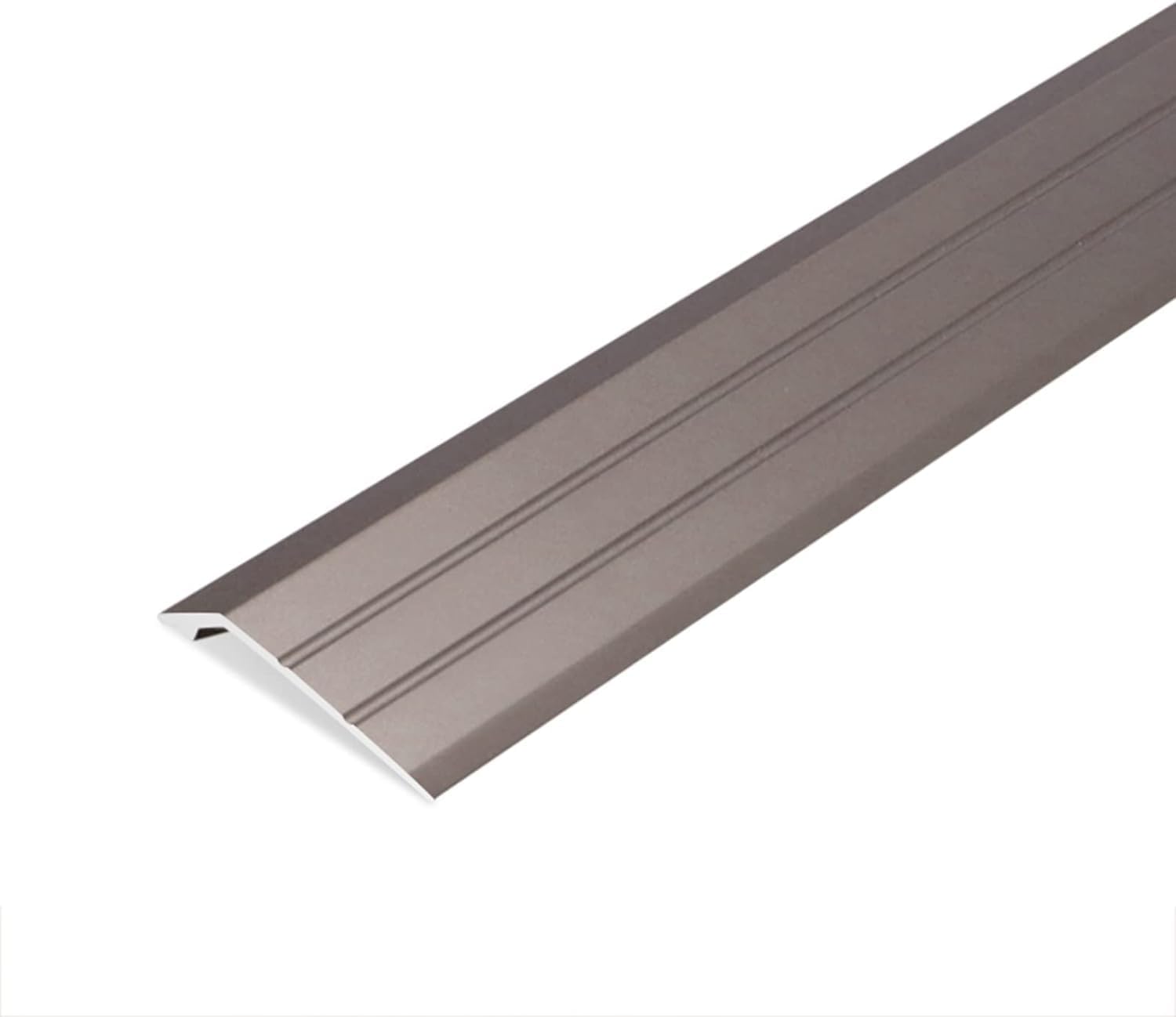 Transition Strips, Wood to Tile Transition Strips, Metal Edging Strips for Doorways, Reducing Threshold Gap Connections(Style4)