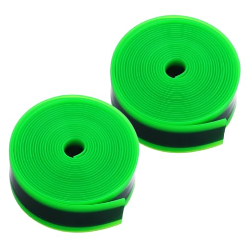 Mikikit 2rolls Tire Liner TPU Flat Protector for Lightweight Puncture Belt Fits Tire Easy Installation