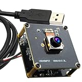 ELP 48MP Wide Angle USB Camera Module 200ms Fast Autofocus Webcam Board 100degree No Distortion Lens PC CAMERA Mini UVC USB2.0 Backup Cam UHD Second Webcamera 6000P Lightburn Camera for Laser Engraver