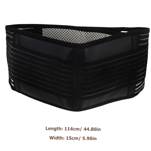 Soporte Lumbar Magnético Ajustable XL Negro miniatura 2