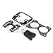 Karbay Carburetor Repair Kit For 18-7046 439076 with Float Johnson Evinrude Twin Carb Rebuild Kit V4 85 90 100 115 125 140 HP (Using Fluorelastomer)