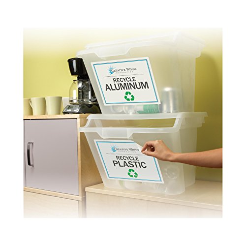 Avery White Removable Multipurpose Labels, 8.5 X 11 Inches, White, Pack Of 10 (06470) #TOP1