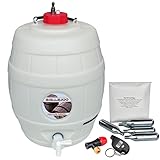 BALLIIHOO 5 Gallon Pressure Barrel With Full Co2 Control System - 16gram Bulbs And Pressure Gauge