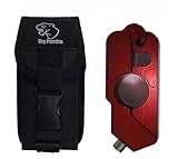 Motorcycle Grip Lock Holster for BigPantha Grip Lock (and copycats of similar build). Fully Tested Nylon Sheath Clips Firmly to Belt or Jeans for Safe Transport, Easy Access and Ultimate Convenience!