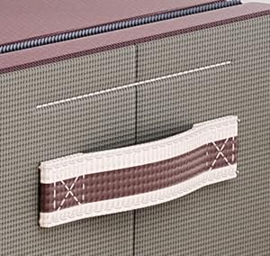 100L Wardrobe Organizer and Storage, Foldable Oxford Cloth Steel Frame Box, Transparent Windows and Handles, Waterproof, Suitable for Large Capacity Clothes, Bedding, Blankets, 2 Piece Set