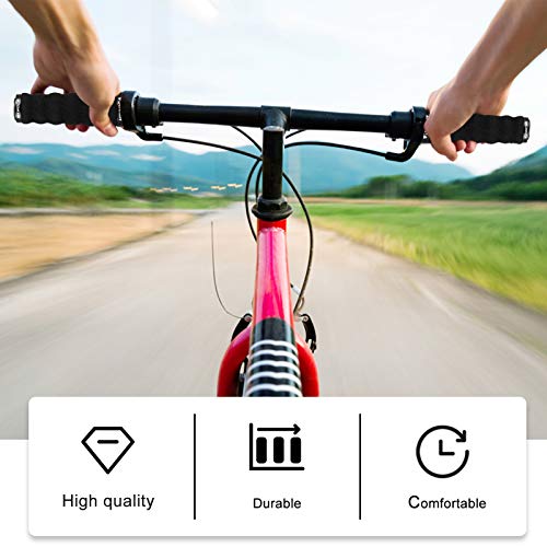 CLISPEED Punhos de Guiador de Bicicleta para Borracha Antiderrapante Punhos de Bicicleta para Tricic