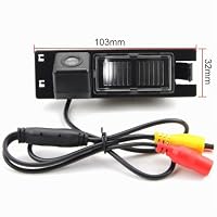 Rückfahrkamera wasserdicht Nachtsicht Auto Rückansicht Kamera Einparkhilfe Rückfahrsystem,Kennzeichenleuchte für Buick New Lacrosse/Opel Astra H/Opel Zafira B/Corsa D/Vectra C/Insignia – Ansicht 3
