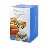 Revolution Tea - Mesh Infuser Full Leaf Tea - English Breakfast Black Tea - 20 Bags