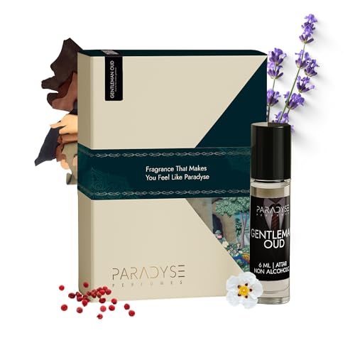 Image of Gentlemen Oud Attar | Non-Alcoholic Perfume Oil Roll On | Luxury Attar | Premium & Long Lasting | 6 ml