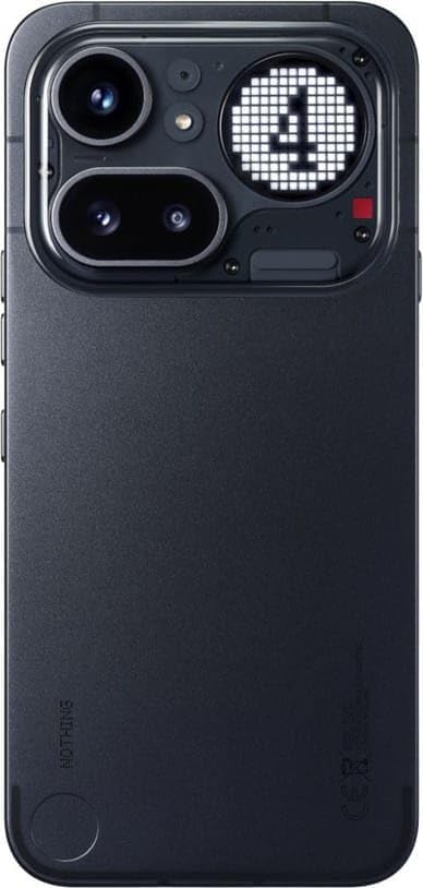 Image of Nothing Phone (4a) Pro (Black, 8GB RAM, 128GB Storage) | Snapdragon 7 Gen 4 | 50MP Triple Camera | 6.83 inch 144Hz AMOLED | 5400mAh Battery OS 4.1