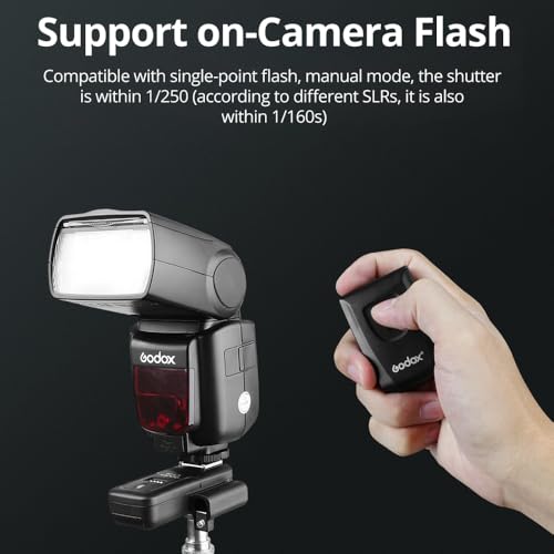Godox CT-16 Wireless Radio Flash Trigger (1x Transmitter + 2X Receiver) Kit,Compatible for Canon Sony Pentax DSLR Camera - Thumbnail 4