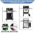 Criditpid Grill Replacement Parts for Weber GS4 Grill, 7636 Flavorizer Bars & 69787 Grill Burner Tubes for Weber Spirit & Spirit II 300 Series E310 E320 E330 S310 S320 S330 with Front Control, 5Pack