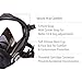 Honeywell North RU6500 Series Niosh-Approved Full Facepiece Silicone Respirator, Medium (RU65001M)