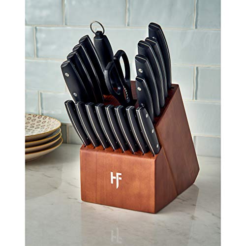 Hampton Forge Atlantis–20Pieceknife Blockset, 20-Piece, Black #TOP2