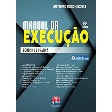 Capa do livro Manual da Execução - Doutrina e Prática