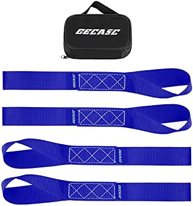 Soft Loop Motorcycle Tie-Down Straps 13x1 Inch Out... – Grandado