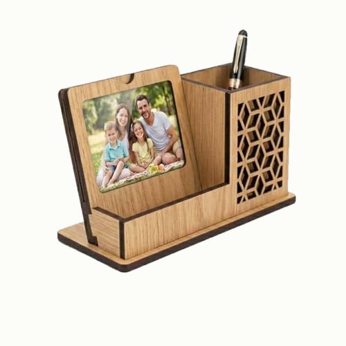 Image of Acrylic Laser Engraved Table Sign Stand, Laser Engraved Sign or Name Plate for Doctor, Teacher, Advocate, Medical, Proprotor office or personal use with Warm White Light (Deshboard)