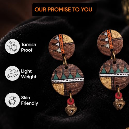 Image of Boho Chic Earrings Collection - Colorful Tassel, Chandeliers, Hoops & Huggies for Women