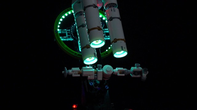 Image of LocoLee Light kit Compatible with Lego 11389 Project Hail Mary - Not Actual Model Only Lights, LED Lighting Compatible with Lego Hail Mary (RC Version)