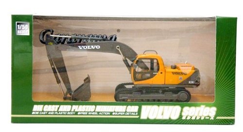 Amazon | VOLVO EXCAVATOR EC210 | ミニカー・ダイキャストカー | ホビー
