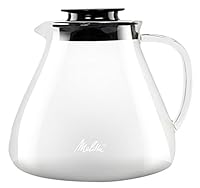 Melitta Kanne aus Borosilikatglas, Robust und Hitzebeständig, 1 Liter, 217632, Durchsichtig