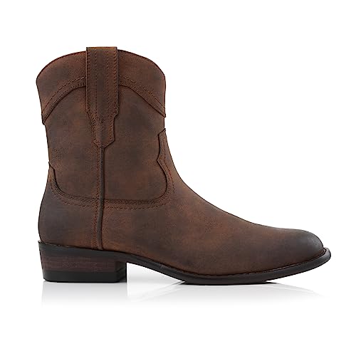 Image of Ferro Aldo Men's Western Boot Collection | Casual & Dress Ankle Boots in Cowboy, Chelsea, & Biker Styles for Men