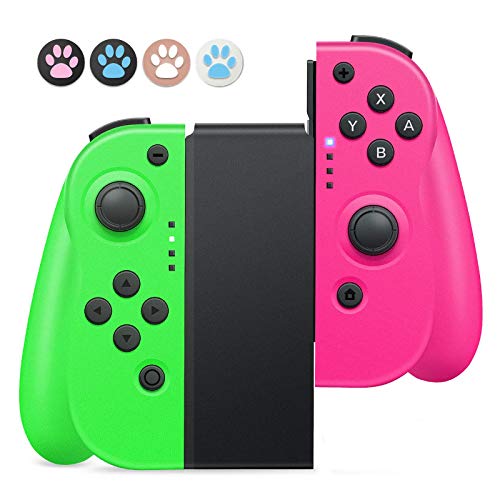 Como la calidad de los joycon de Nintendo deja bastante que desear, recomendamos esta compra. Dos joycon totalmente funcionales por un tercio del precio de los originales.

Especificaciones:
Bluetooth Wireless Controller Gamepad 
Reemplazo Izquierdo Y Derecho para Joy Con,
Doble Vibración y Giroscopio de 6 Ejes