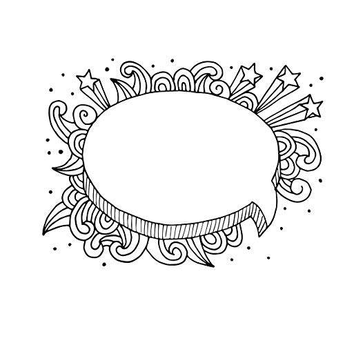 Darice Embossing Folder: Conversation Bubble