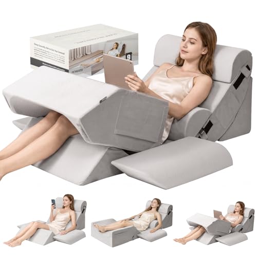 9PCS Orthopedic Bed Wedge Pillow Set for After Surgery...