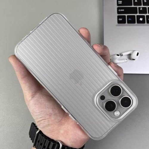 Coque transparente iPhone 16 Pro rigide anti jaunissement