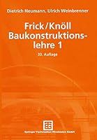 Frick/Knöll, Baukonstruktionslehre 1 3519452502 Book Cover