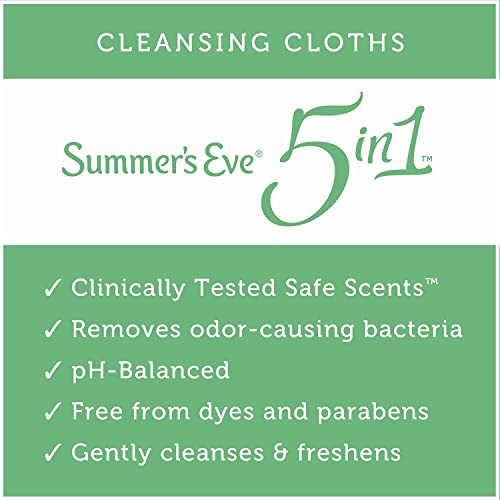 Summers Eve Cleansing Cloths 32 Count Aloe Love,32 Count (Pack Of 3) #TOP2