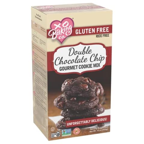 XO Baking Co. Gluten Free Double Chocolate Chip Cookie Mix Cover