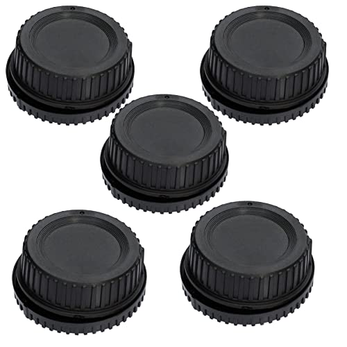 (5 Pack) F Mount Rear Lens Cap Body Cover Set, Nikkor Lens Cap, F Mount Body Cover, Ccd Sensor Dust Protective Caps, Compatible With Nikon Dslr Camera And Lenses #TOP2
