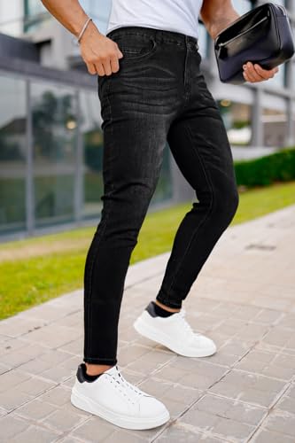 GINGTTO Mens Skinny Jeans Stretch Denim Jeans for Men2