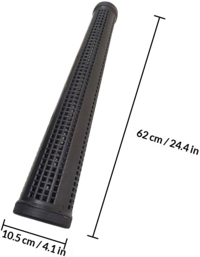 Extended Black Spiral Mouth EEL Trap Fishing Cage Net Portable Crawfish Shrimp Catcher Fish Supplies Outdoor Bait Trap for Freshwater Fishing