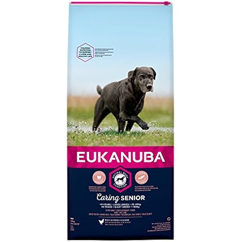Eukanuba Senior Dog Food for Large Dogs Cover