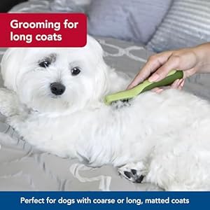 Coastal Pet Safari Dematting Comb - Brush for Dogs with Coarse, Matted or Medium to Long Hair Coats - One Size Coastal Pet Safari Dematting Comb Brush for Dogs with Coarse Matted or Medium to Long Hair Coats One Size