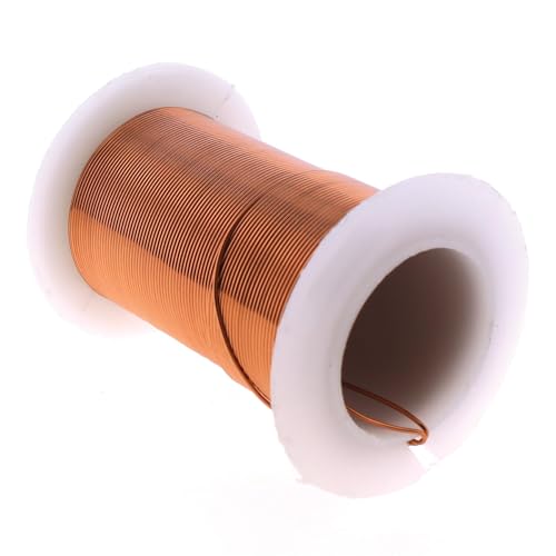 Image of The Beadsmith Wire Elements 24-Gauge Lacquered Tarnish-Resistant Copper Wire for Jewelry Making, 30 Yard, 27.43 Meter Spool (Antique Copper)