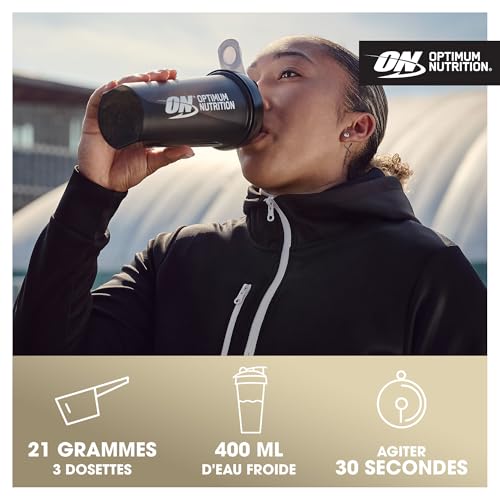 Optimum Nutrition Gold Standard Advanced Pre Workout en poudre, Booster d'énergie avec l-Citrulline, Beta-alanine, Caféine et Vitamines B12 et B6, Goût Tropical, 20 Portions, 420 g – Image 5