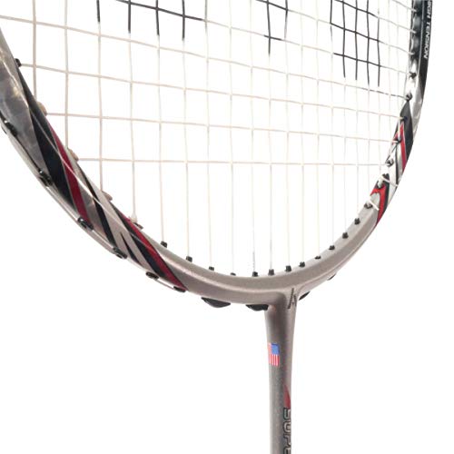 Raquette de badminton ASHAWAY Superlight 7 à structure rigide Hex