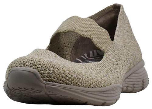 Image of Skechers Women's Seager Power Hitter Engineered Knit Mary Jane Flats